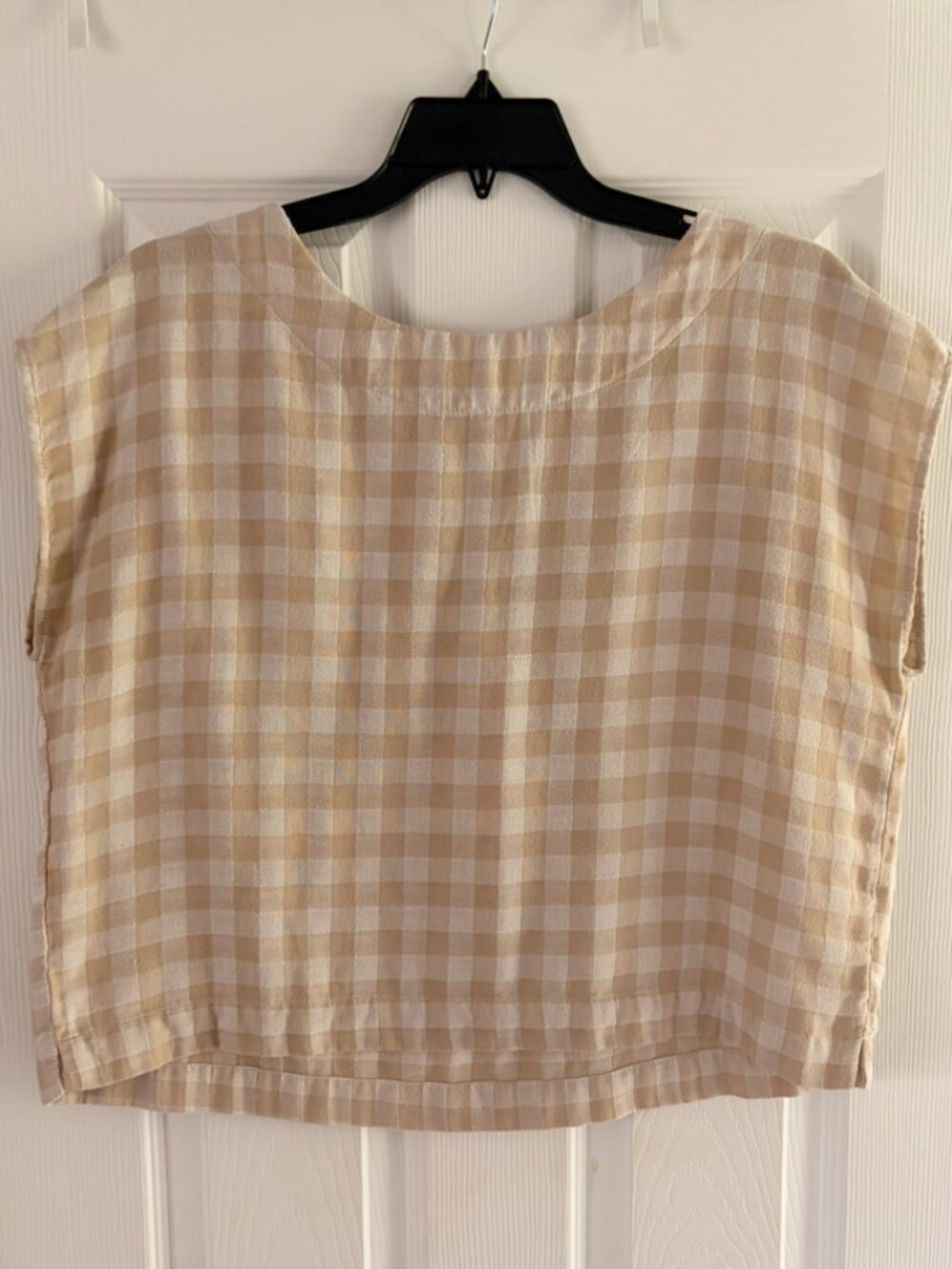 Carly Jean Los Angeles Plaid Top